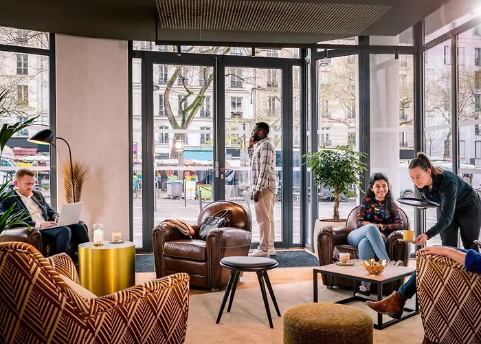 Hotel Novotel 20 Belleville Paris